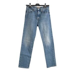 LEVI’S Wedgie Straight High Waisted Denim Jeans Blue 26